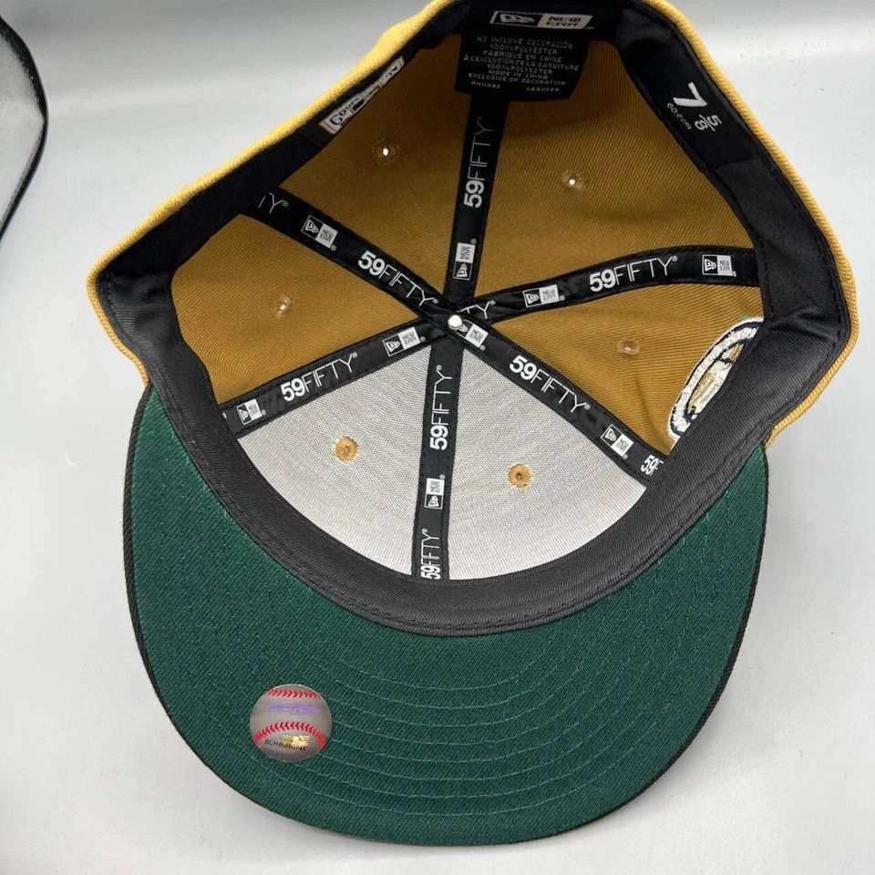 New Era Houston Astros Hat Men 7 5/8 59Fifty New Era MLB Fitted Cap Size ONE SIZE - 2 Thumbnail