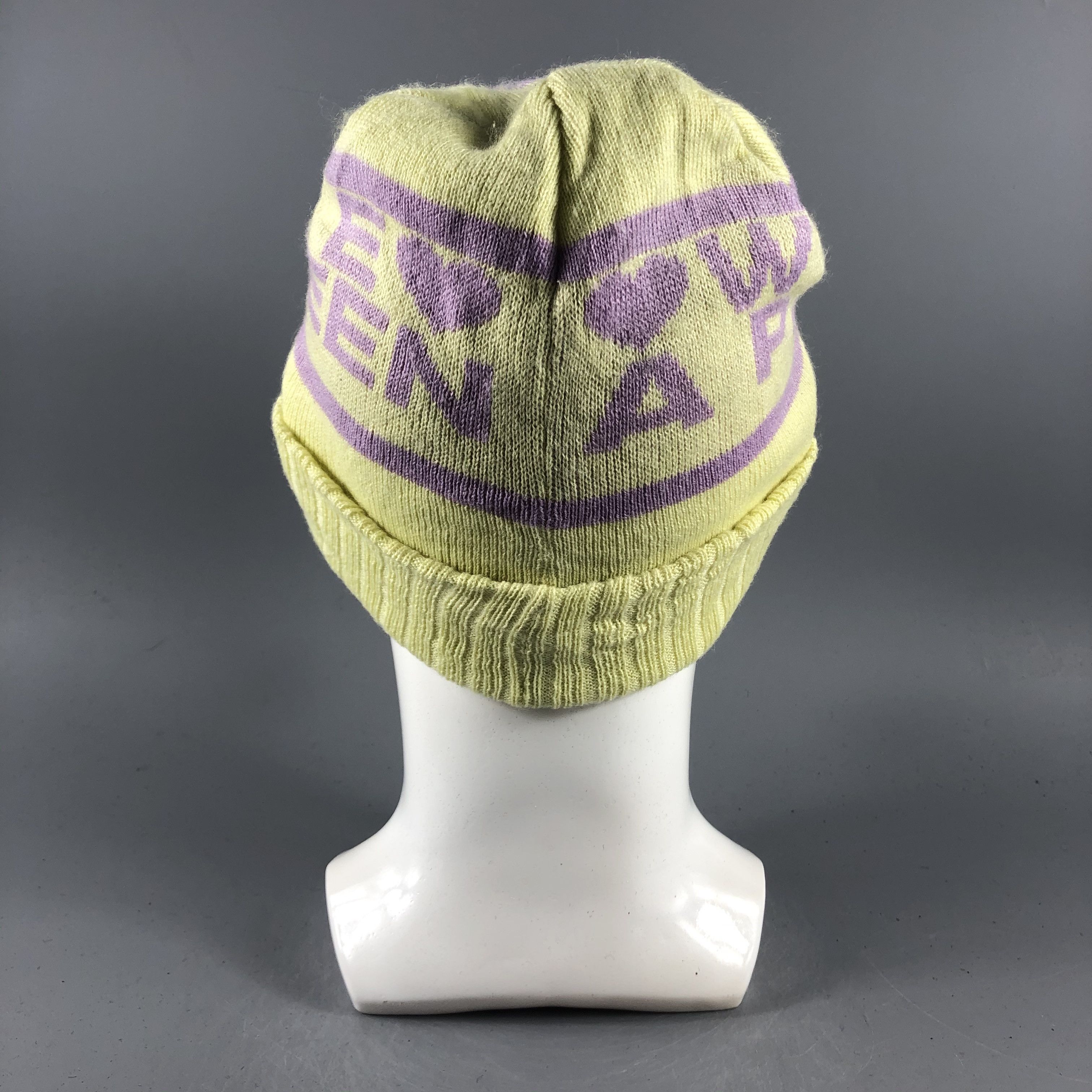 Vintage MPS Humor Beanie Snow Hat Snow Cap -D022 Size ONE SIZE - 2 Thumbnail