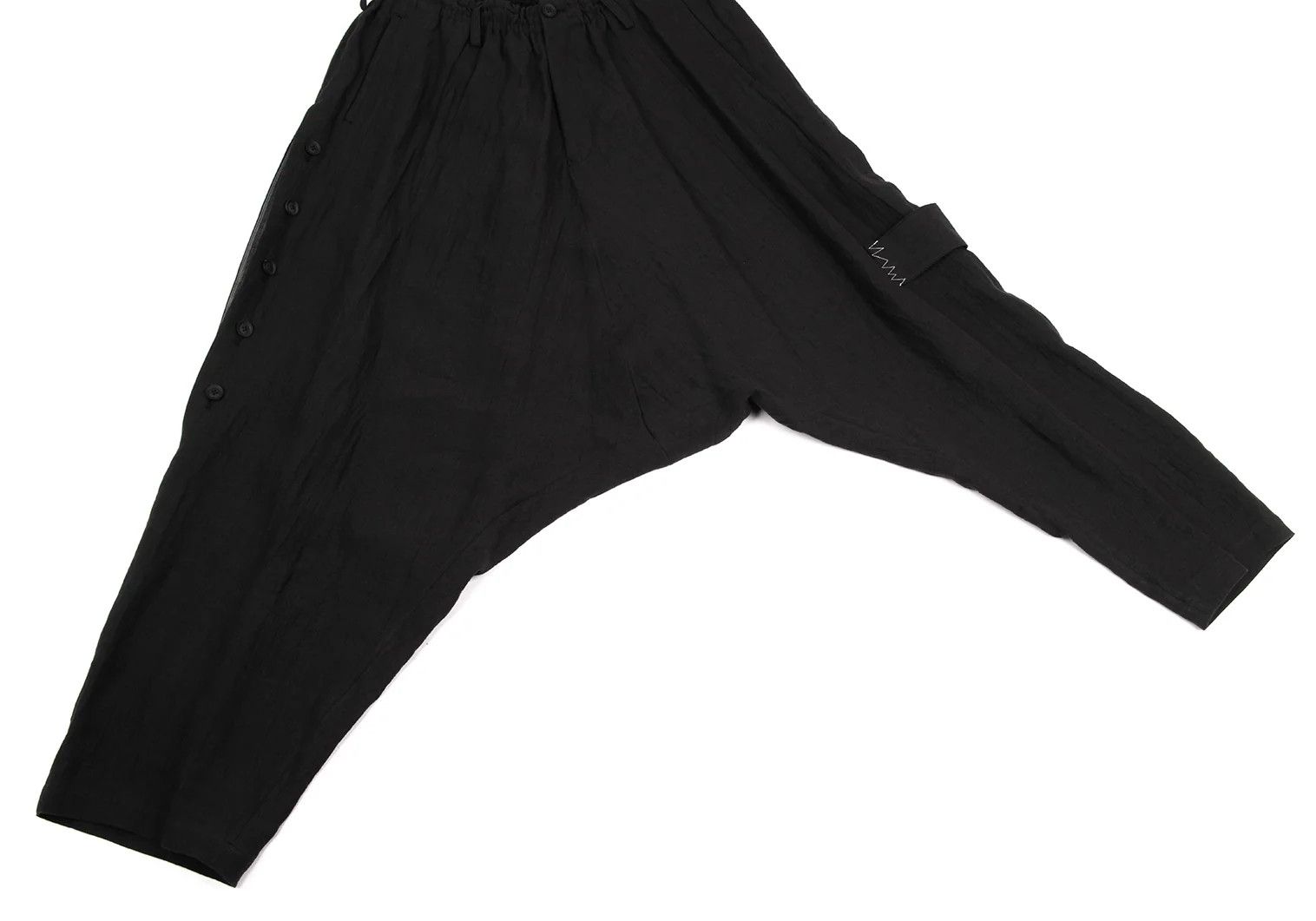 Yohji Yamamoto Yohji Yamamoto Linen Side Button Design Pants Size US 32 / EU 48 - 7 Thumbnail
