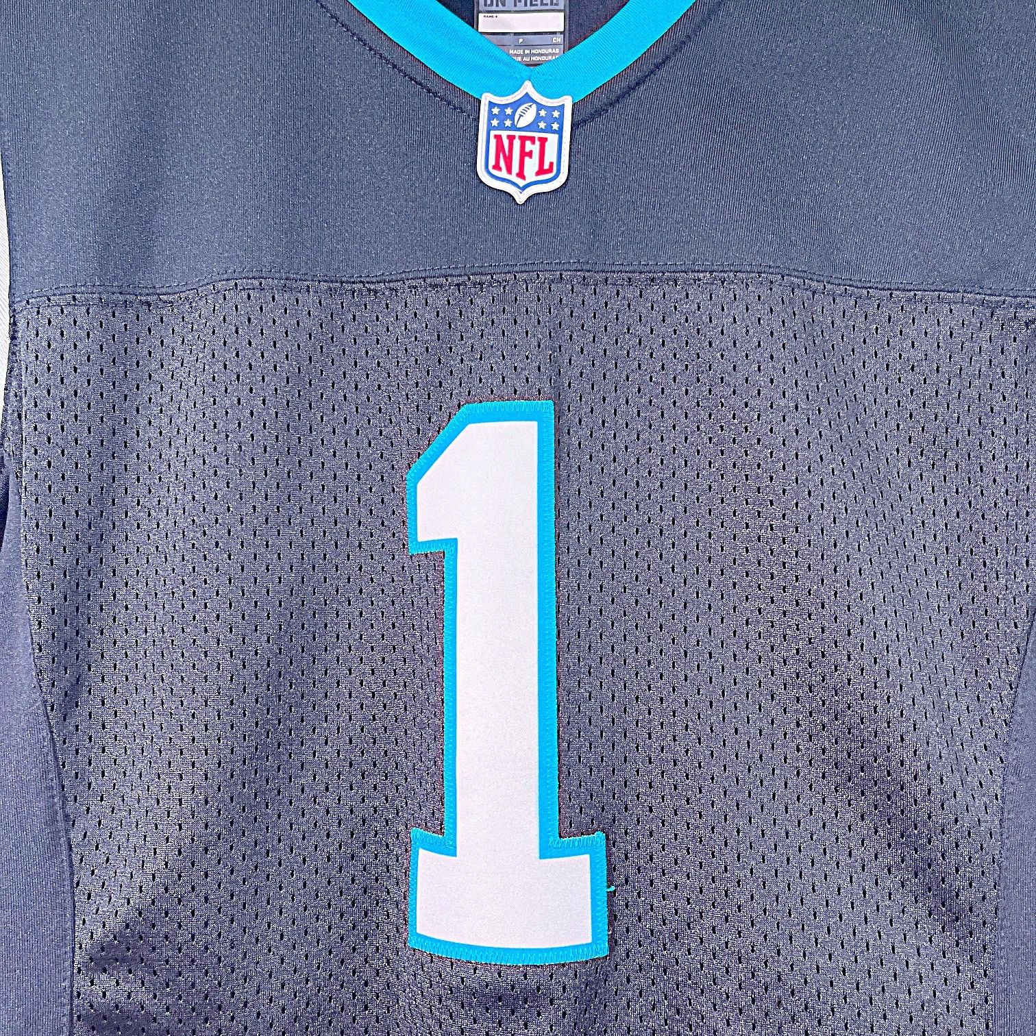 NFL CAM NEWTON Carolina Panthers Stitched Jersey Womens Small Size S / US 4 / IT 40 - 4 Thumbnail