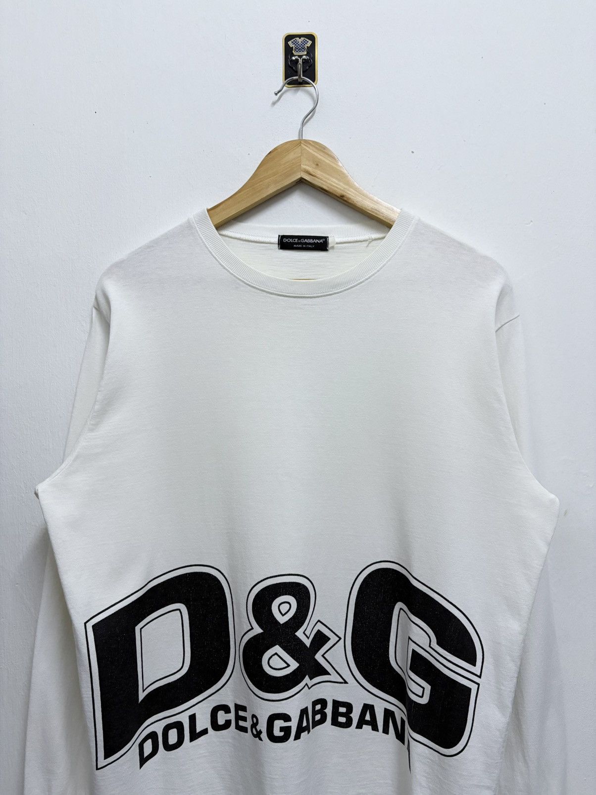 Dolce & Gabbana Vintage 90’s Luxury Dolce Gabbana D&G L/S T-Shirt Size US L / EU 52-54 / 3 - 3 Thumbnail