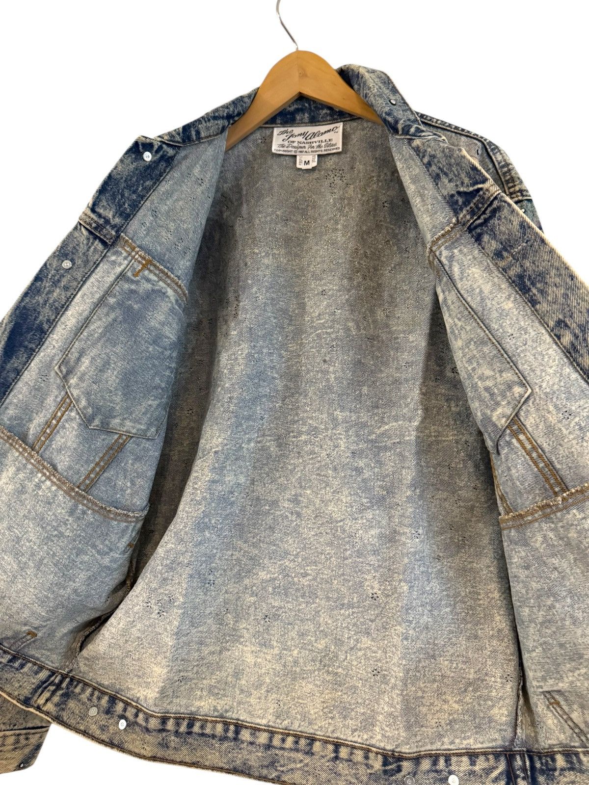 Designer 1987 Tony Alamo Barbie Shopping Beverly Hills Denim Jacket M Size M / US 6-8 / IT 42-44 - 11 Thumbnail