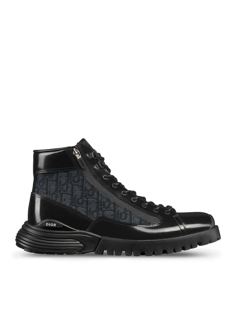 image of Dior Combat Ankle Boot in Black, Men's (Size 10)