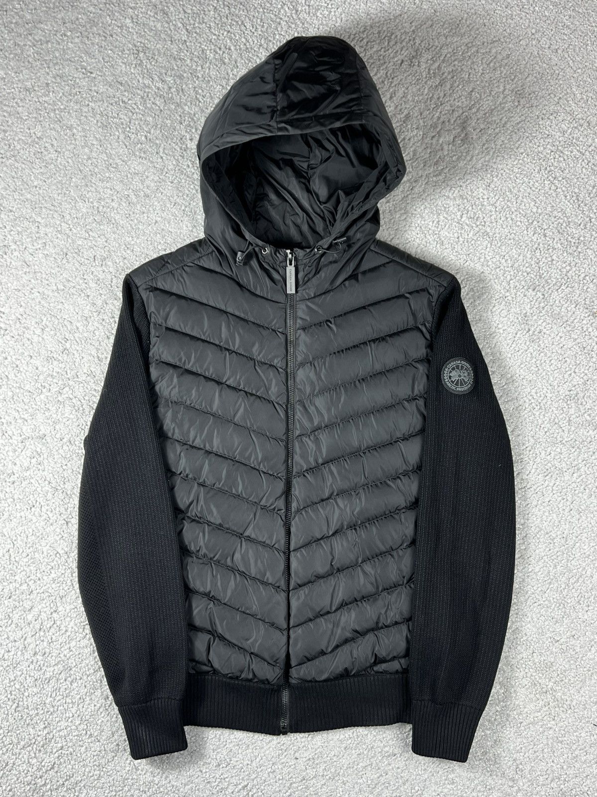 Canada Goose Canada Goose Black Black Label Hybridge Quilted Knit Jacket Size US M / EU 48-50 / 2 - 3 Thumbnail