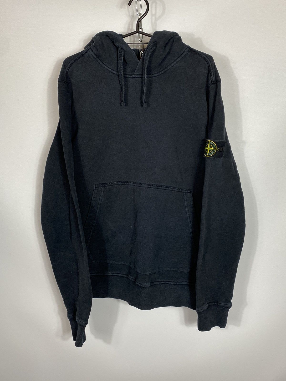 Vintage 2006 Stone Island Q Button Hoodie Size M