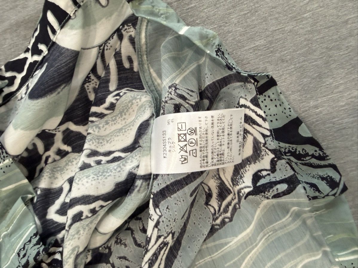 Kapital Kapital Camp Collar Printed Cupro and Silk-Blend Shirt Size US L / EU 52-54 / 3 - 4 Thumbnail