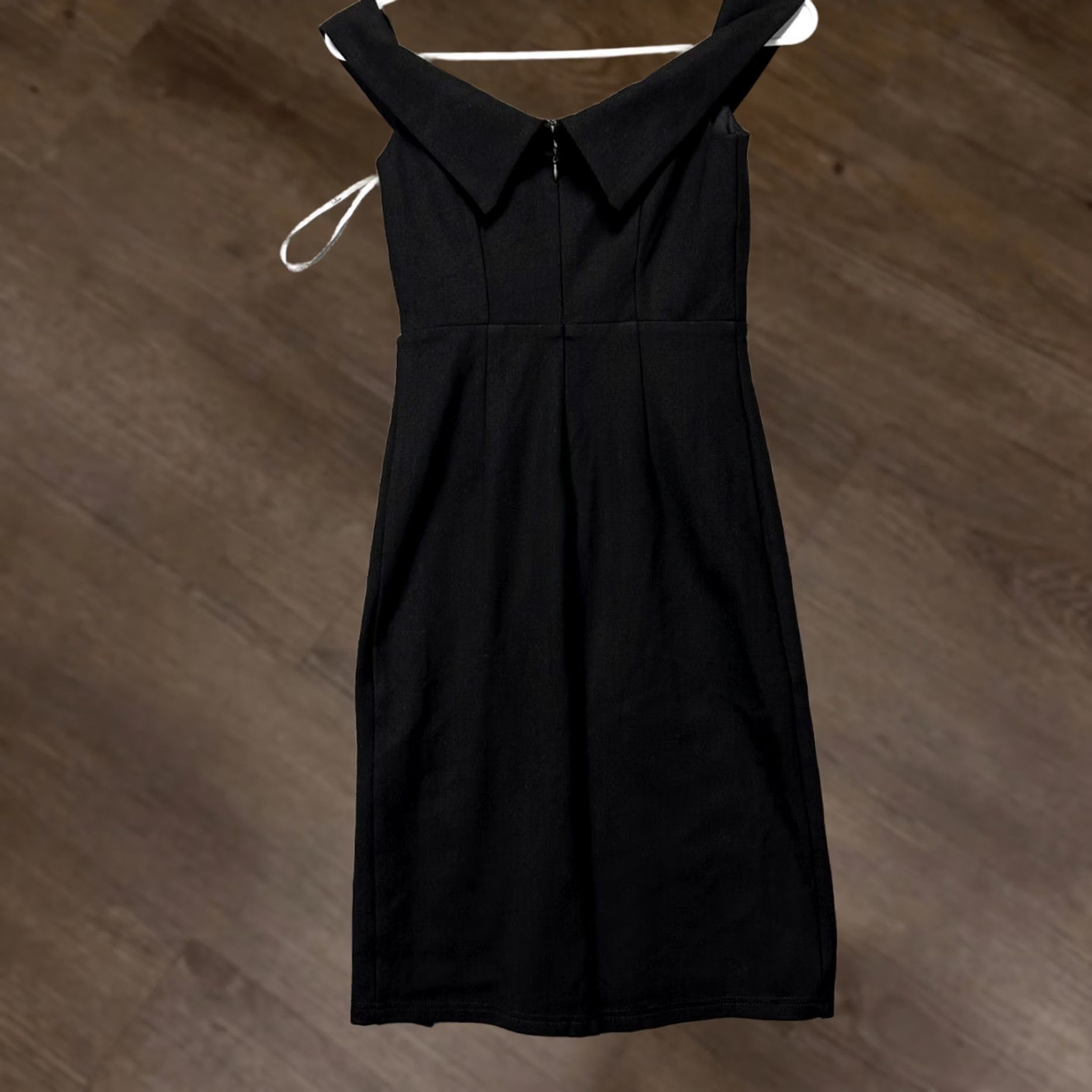 Lulus Lulus Dress Womens XS Black Off The Shoulder Bodycon Mini Nylon Blend Ladies Size XS / US 0-2 / IT 36-38 - 1 Thumbnail