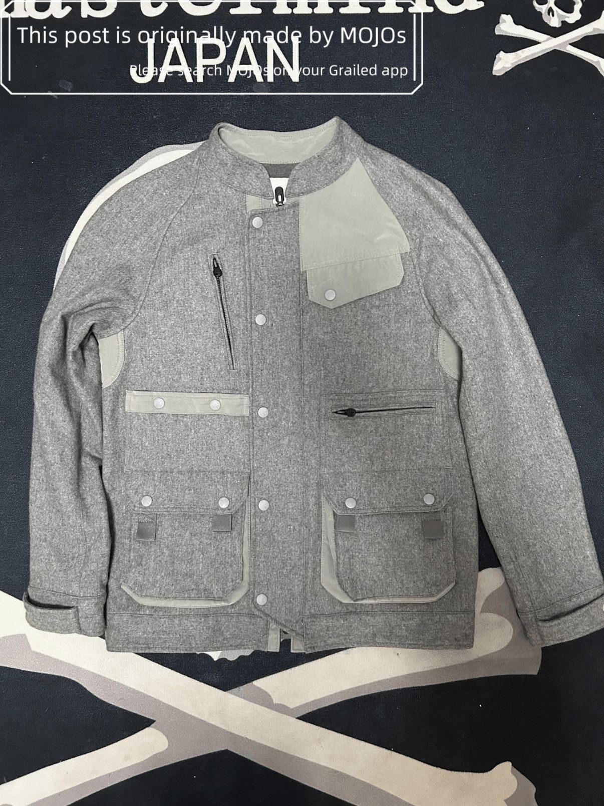 White Mountaineering Sz 2 White Mountainerring Wool Mountain Jacket mojos1216 Size US M / EU 48-50 / 2 - 1 Thumbnail