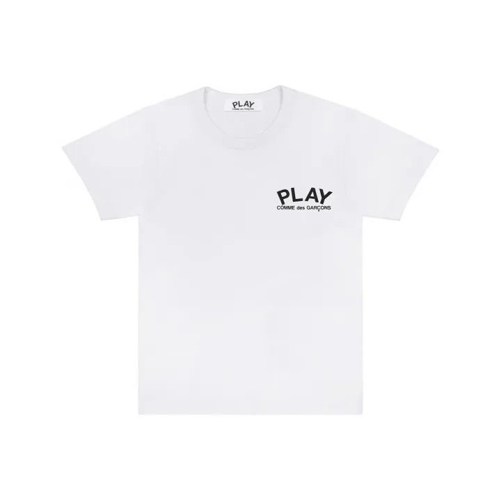 Comme des Garcons PLAY Comme des Garçons Play Logo Short Sleeve T-shirt 0079 Size US M / EU 48-50 / 2 - 1 Thumbnail