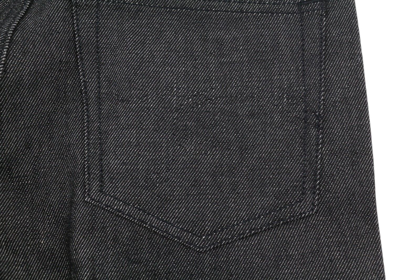 R13 BOY STRAIGHT 27 Vintage Grey Zip Fly Dark Denim 85810 Size 27" / US 4 / IT 40 - 11 Thumbnail