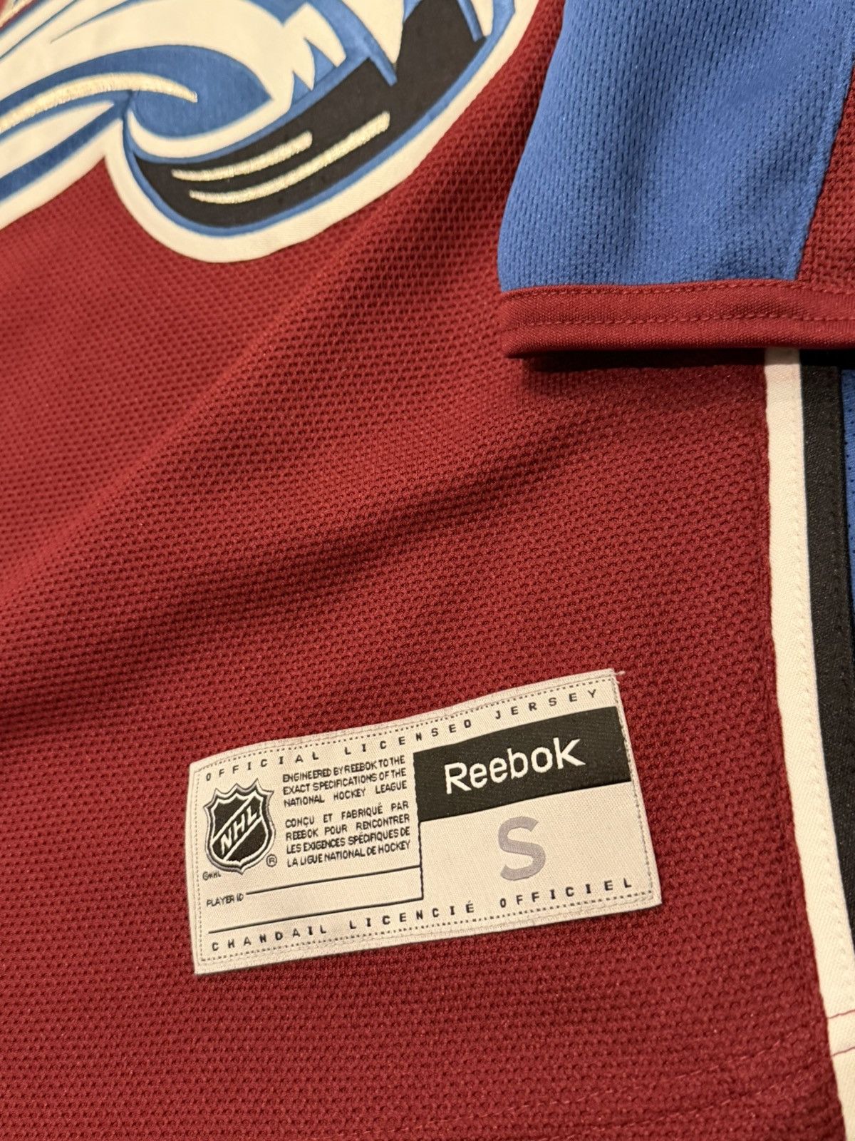 NHL Colorado Avalanche Reebok Jersey size Small Size US S / EU 44-46 / 1 - 2 Thumbnail