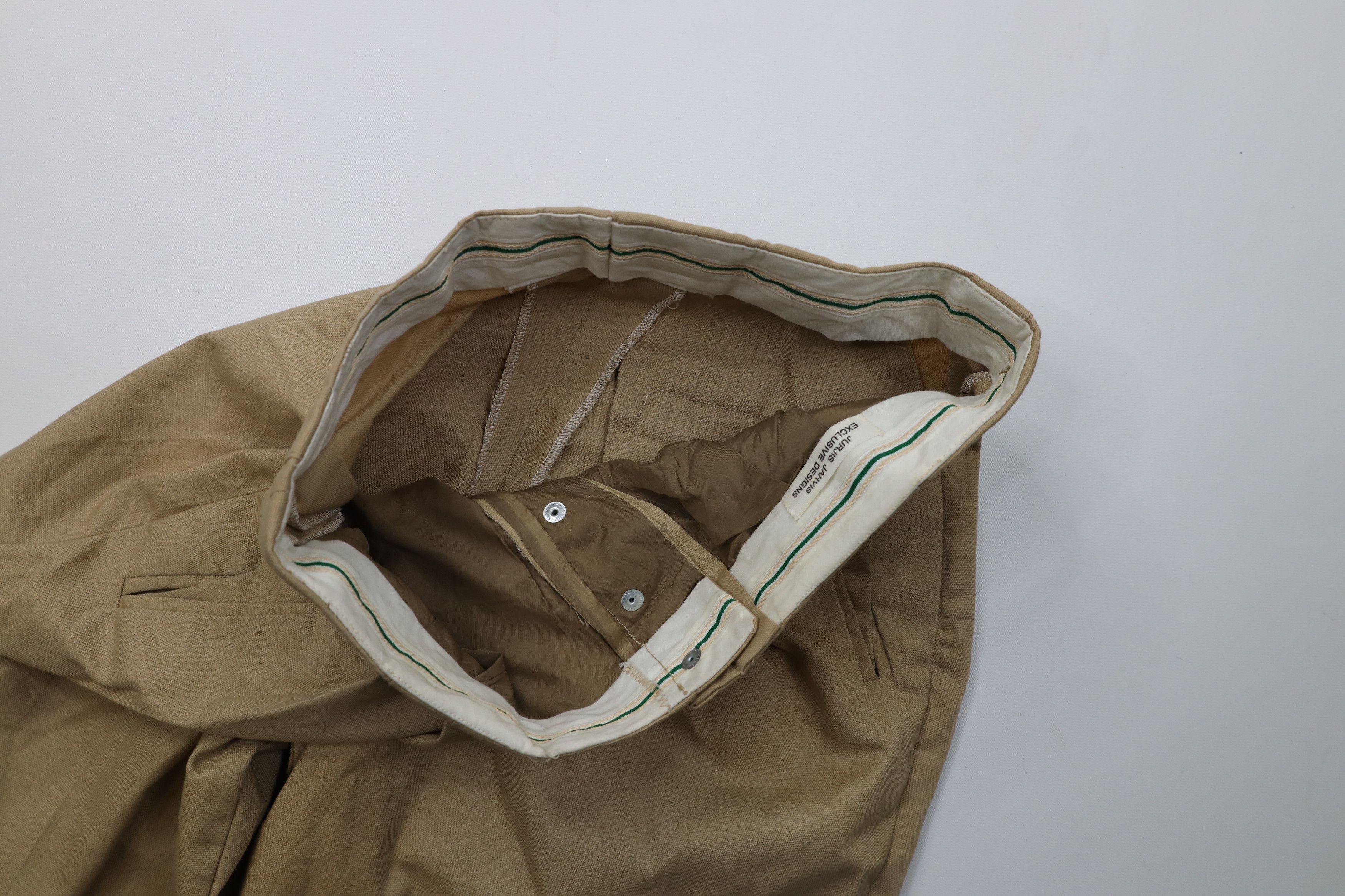 Vintage Vintage 90s Streetwear Custom Made Snap Button Chino Pants Size US 30 / EU 46 - 8 Thumbnail