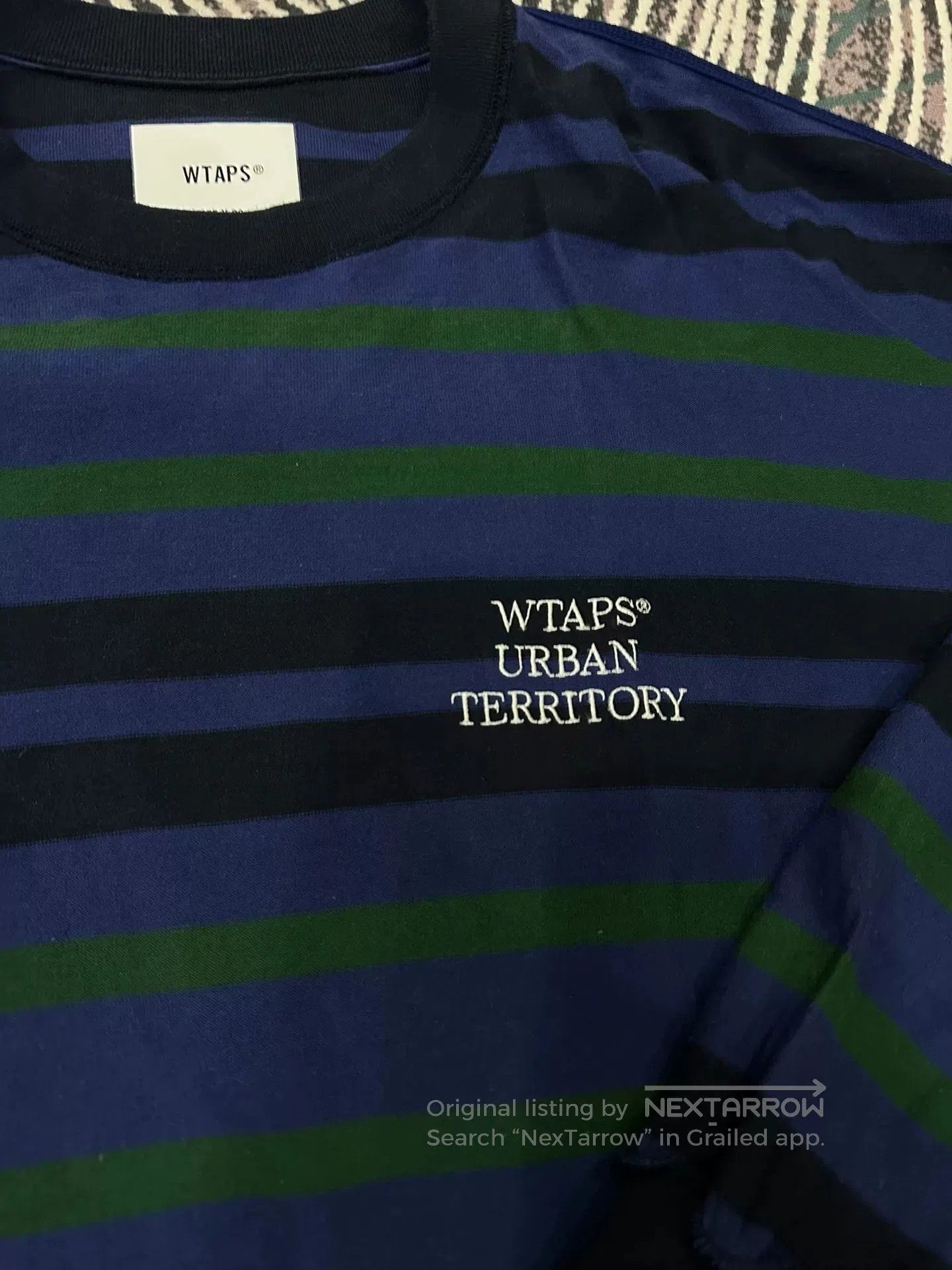 Wtaps Wtaps Striped Long Sleeve Tee. Size US M / EU 48-50 / 2 - 2 Thumbnail