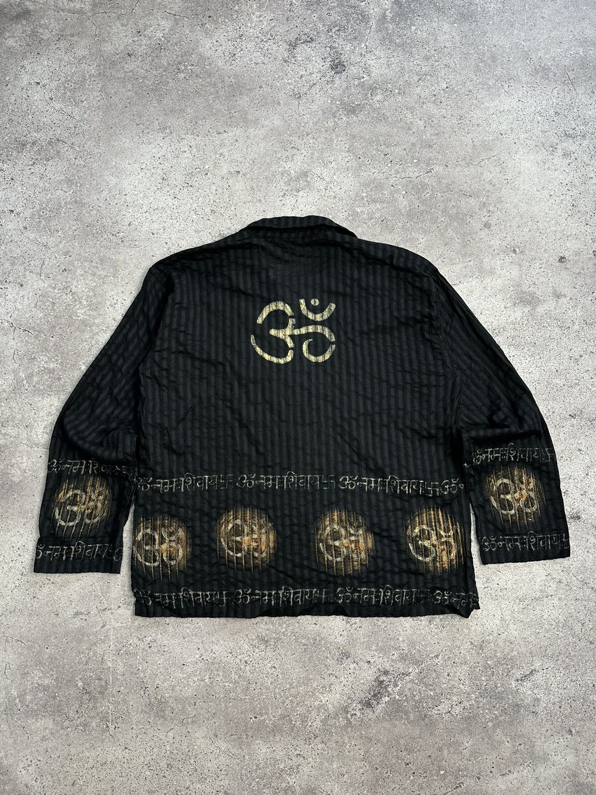 Japanese Brand × Vintage Vintage Avant Garde Long Sleeve Distressed Y2K Archival Punk Size US L / EU 52-54 / 3 - 8 Thumbnail