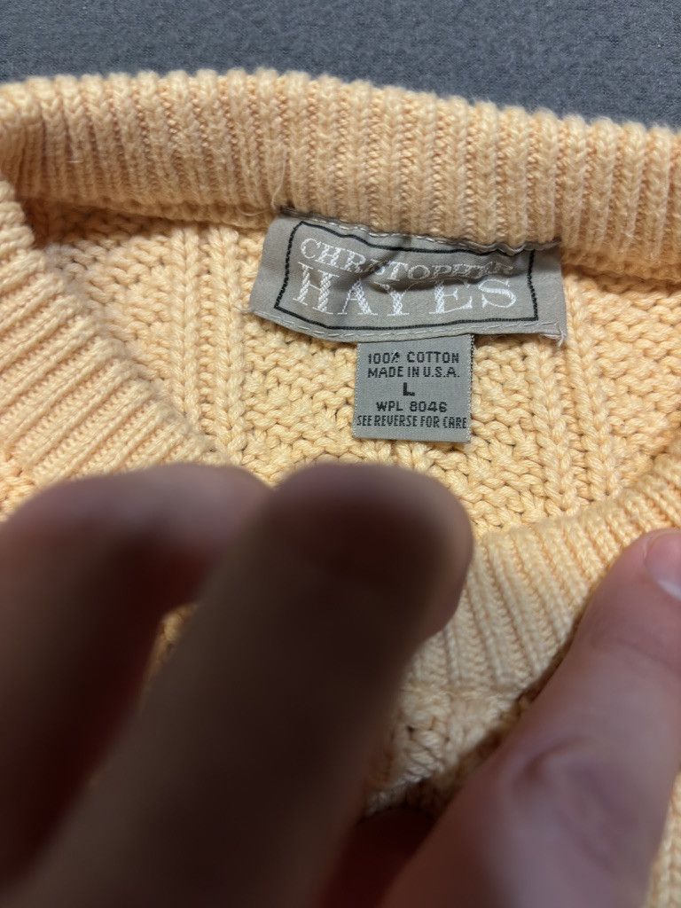 Other Mens Yellow Knit Jumper Size US M / EU 48-50 / 2 - 2 Thumbnail