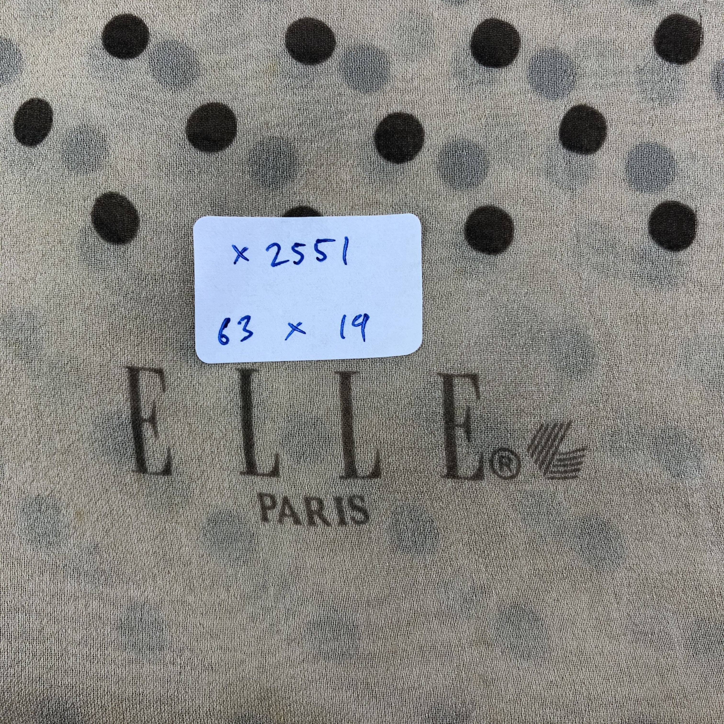 Vintage Vintage Elle Silk Scarf Size ONE SIZE - 9 Thumbnail