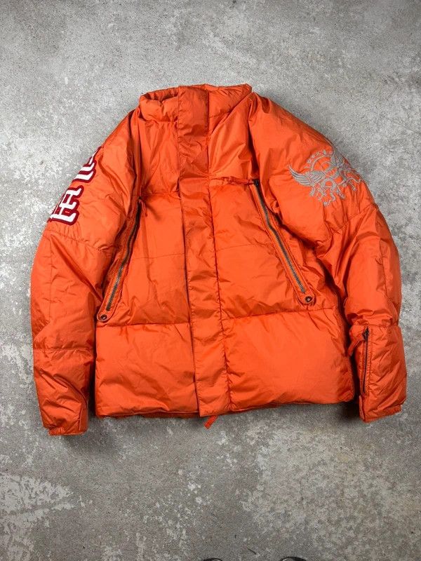 JET SET Jet Set Extrem 0107 Vintage Japanese Orange Puffer Jacket Size US M / EU 48-50 / 2 - 1 Thumbnail