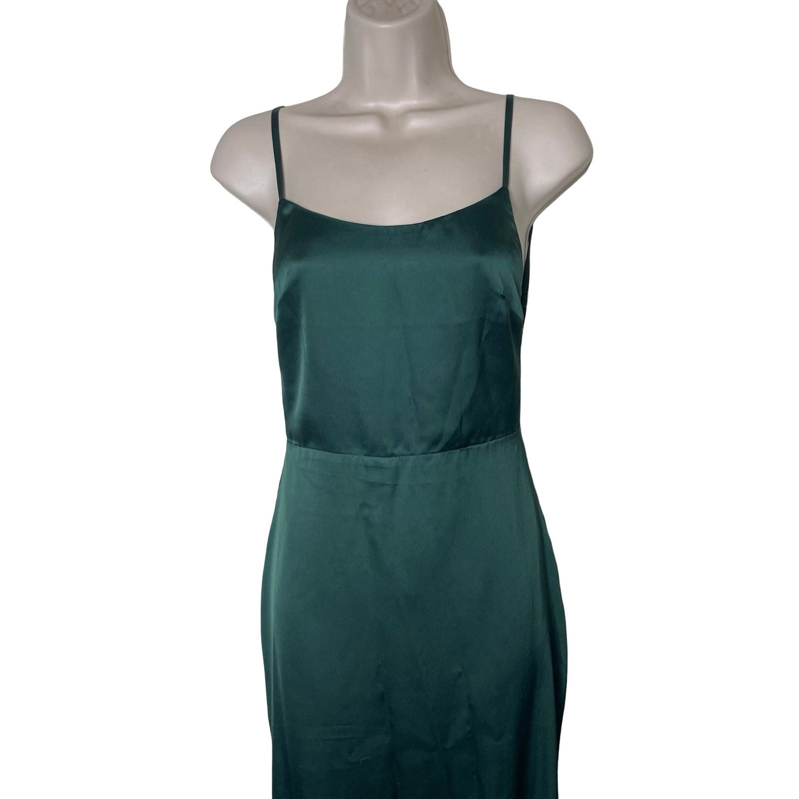 Other New Alamour the label Delara emerald maxi dress with train S Size S / US 4 / IT 40 - 8 Thumbnail