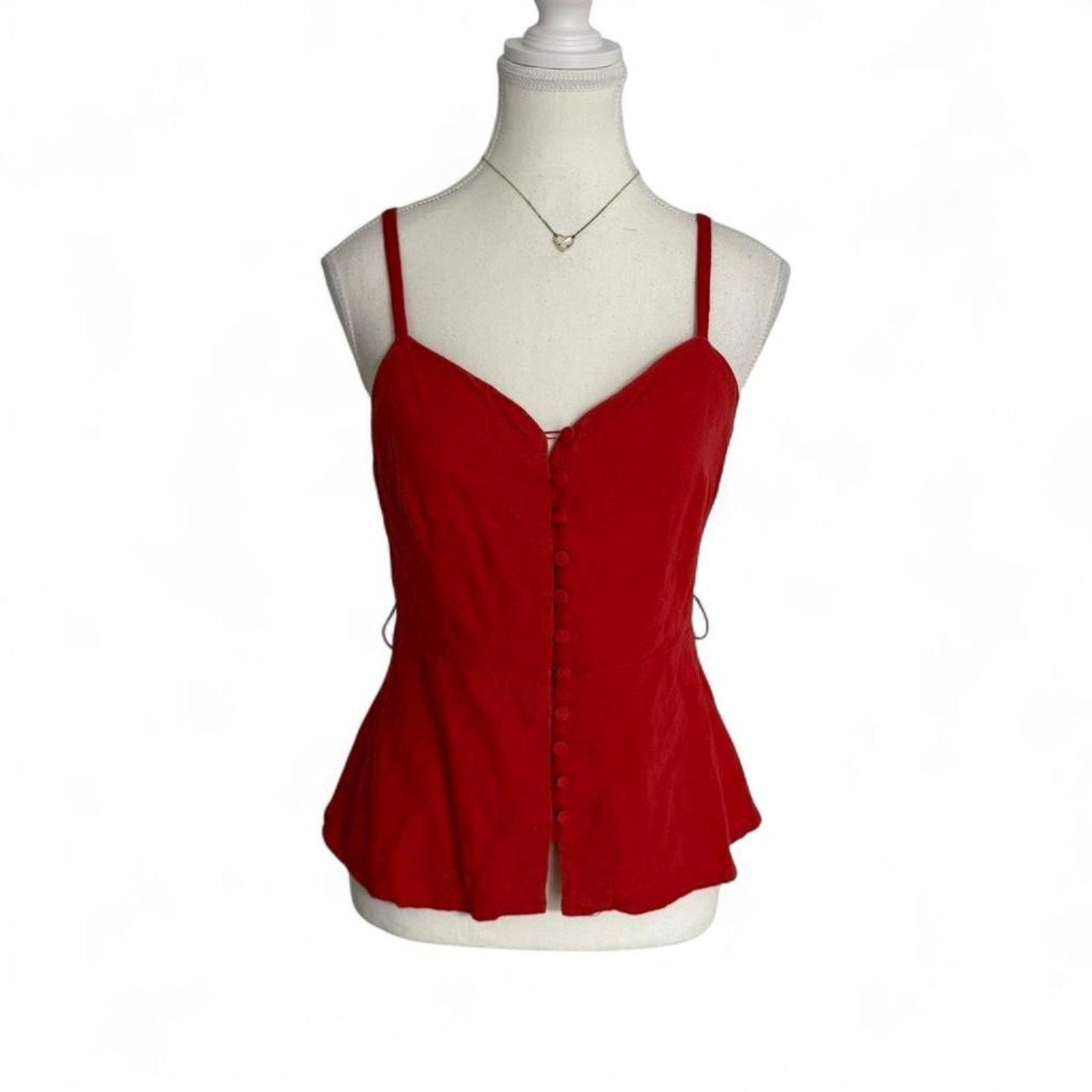 Other Oysho red minimalist going out Size S / US 4 / IT 40 - 1 Thumbnail