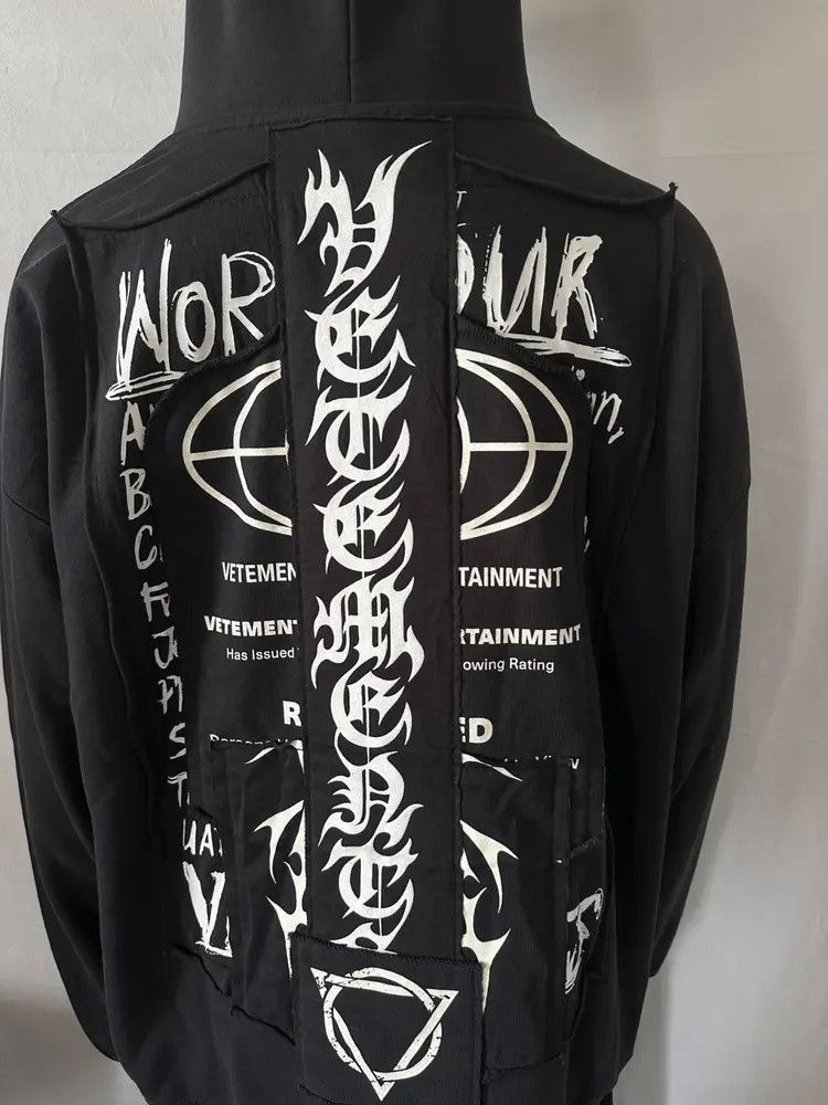 Vetements Vetements Vetements Multi-Patches Hoodie-2506 Size US S / EU 44-46 / 1 - 5 Thumbnail