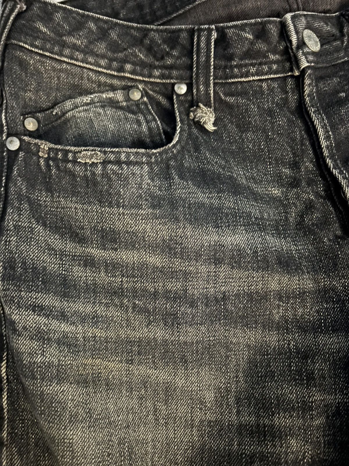 Japanese Brand Archive Paranoid Japanese Stacked Flared Jeans Size US 27 - 6 Thumbnail