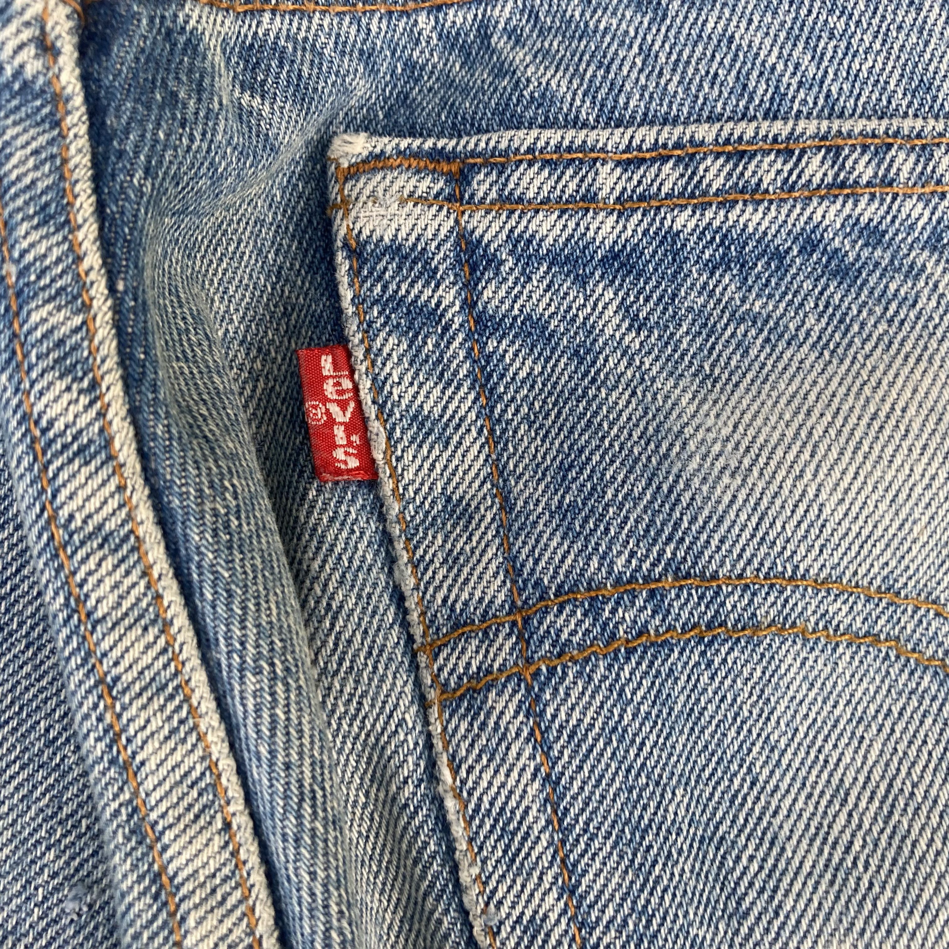 Levi's 32x30 Vintage Levis 501 Faded Ripped Punk Grunge Jeans Size US 32 / EU 48 - 11 Thumbnail