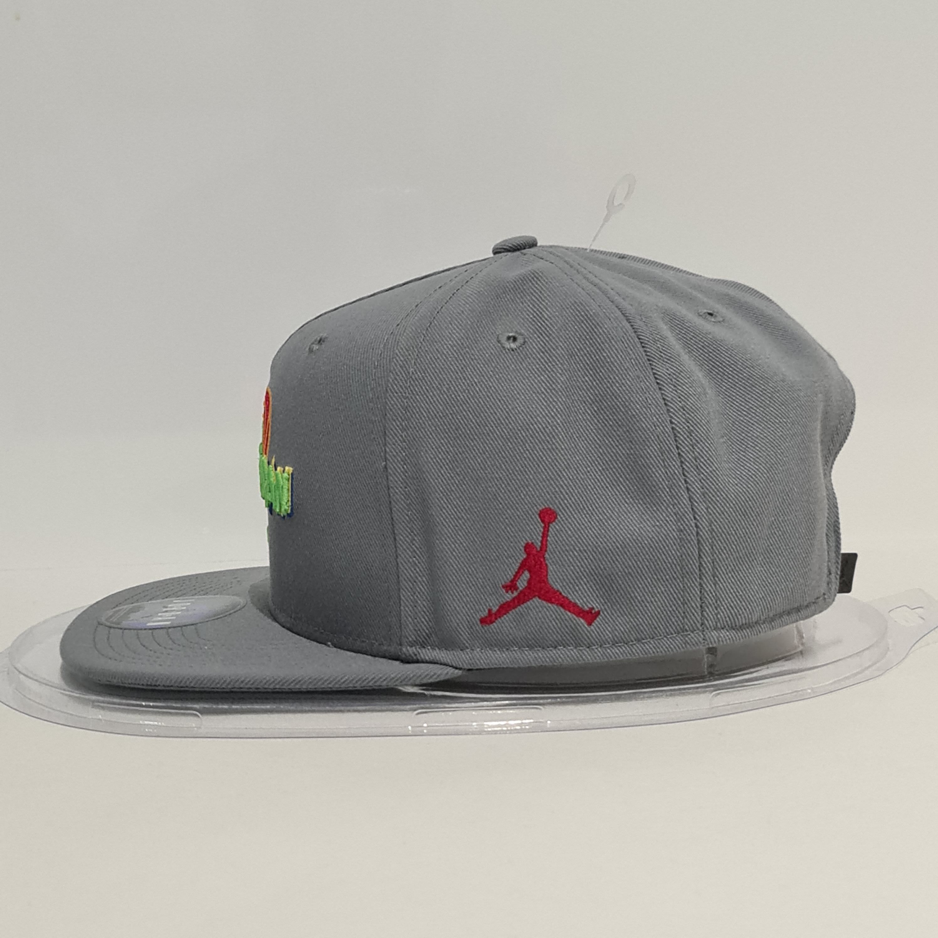 Jordan Brand Jordan Cap Snapback 'Air Jordan Space Jam' Grey Size ONE SIZE - 3 Thumbnail