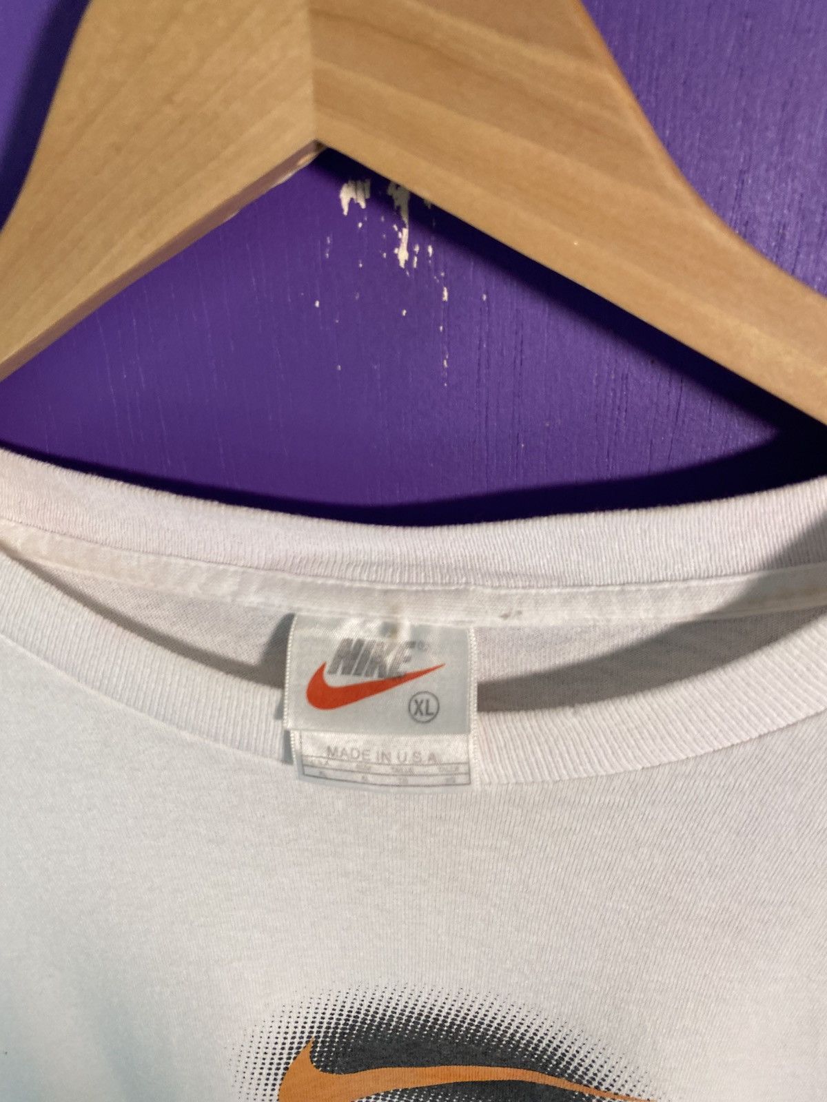 Nike Vintage 90s Nike Dennis Rodman big face t-shirt Size US XL / EU 56 / 4 - 4 Thumbnail