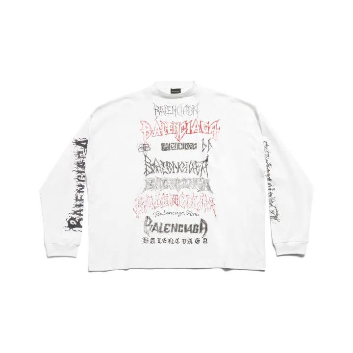 Balenciaga Balenciaga SS24 New Year Long Sleeve T-Shirt 0079 | Grailed