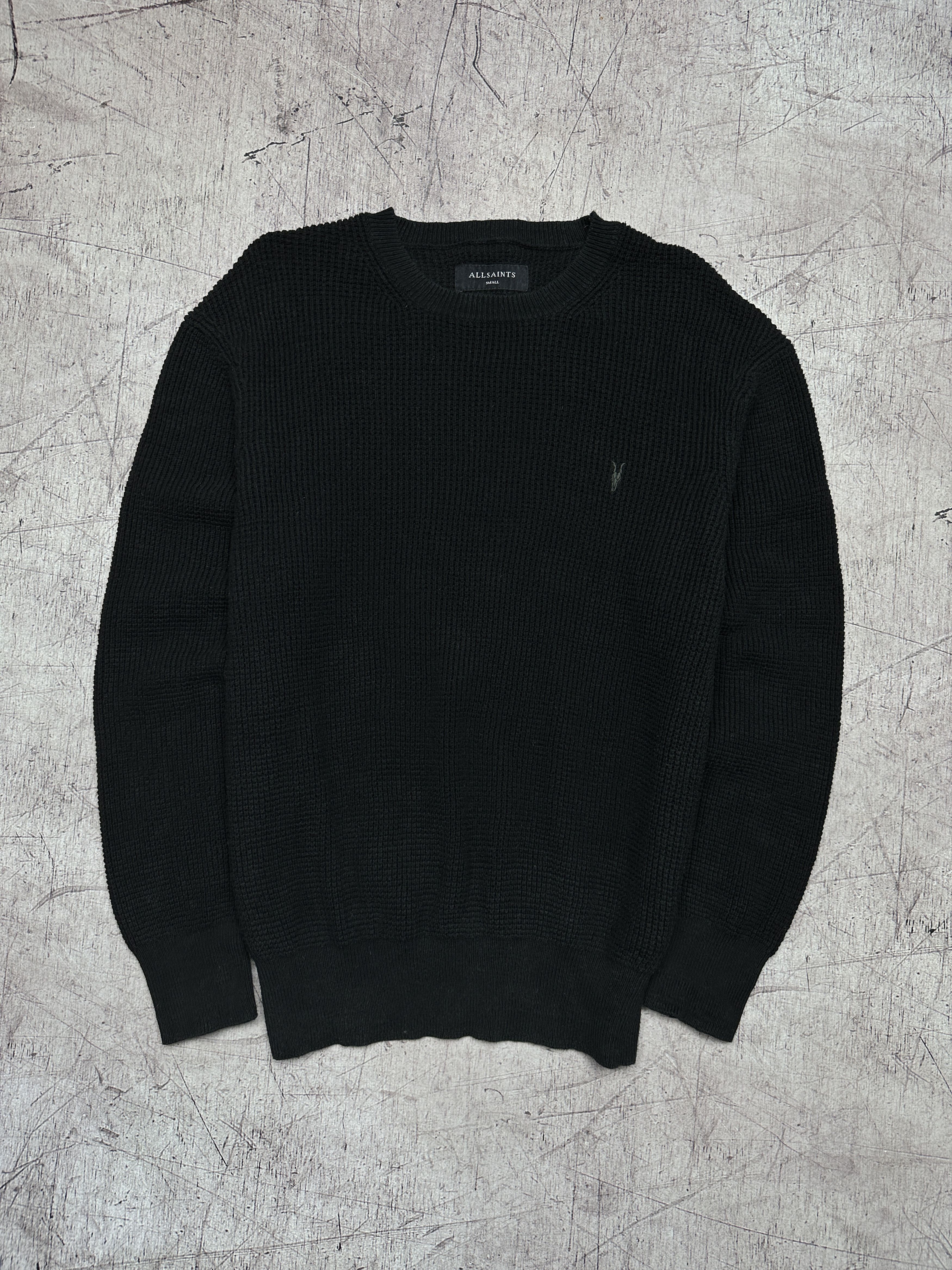 Allsaints Allsaints Mens Mert Crew Neck Sweater Size US S / EU 44-46 / 1 - 1 Thumbnail