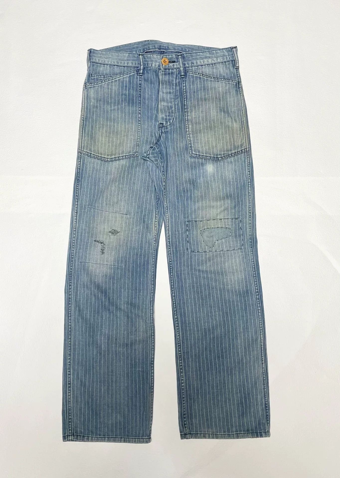 Visvim Visvim Carpenter Pants Prime Damaged Wabash | Grailed