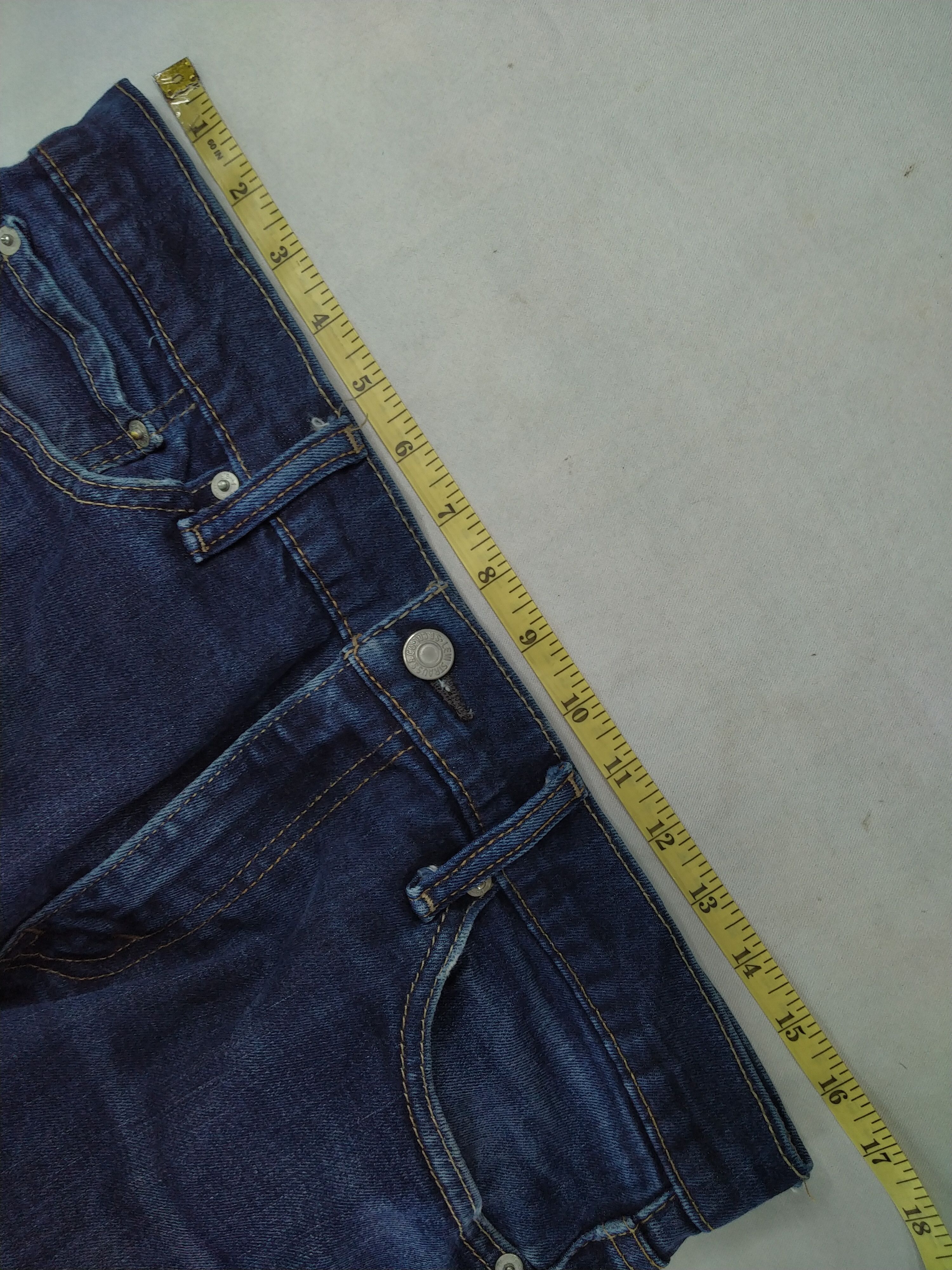 Levi's Dark Blue Vintage Levi's 511 Denim 33x29.5 -JN279 Size US 33 - 5 Thumbnail