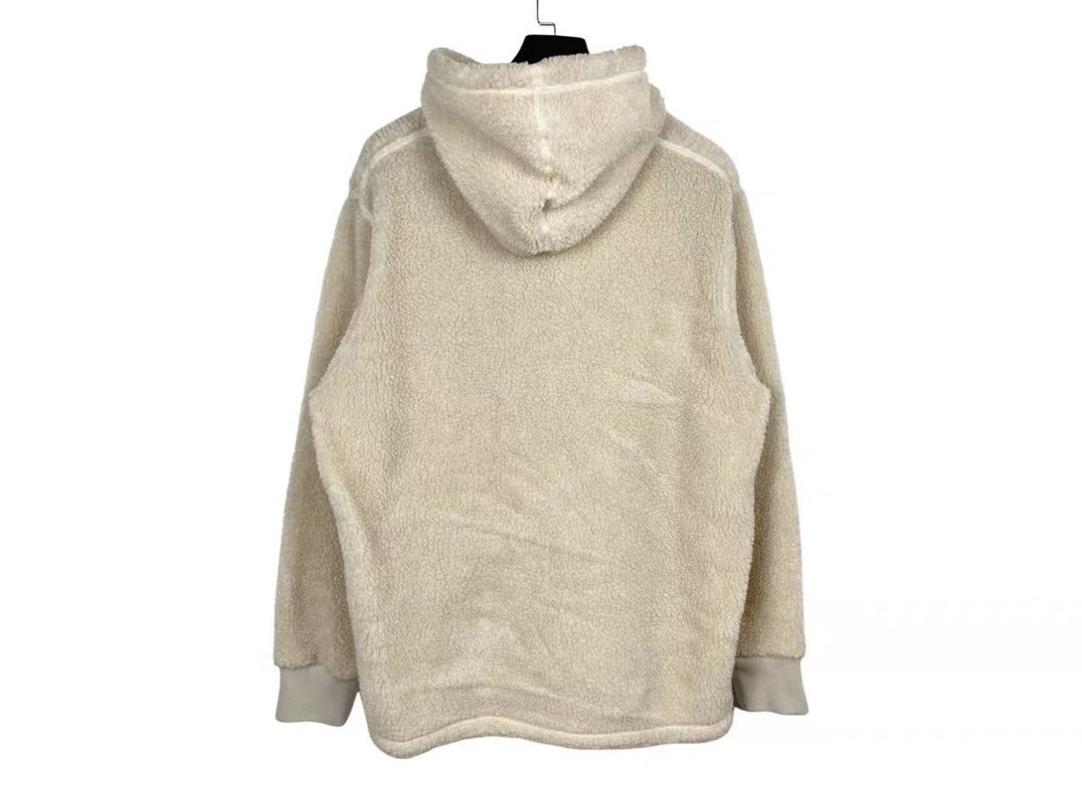 Supreme Supreme 15FW White Fleece Half-Zip Hoodie J31 Size US XL / EU 56 / 4 - 2 Thumbnail
