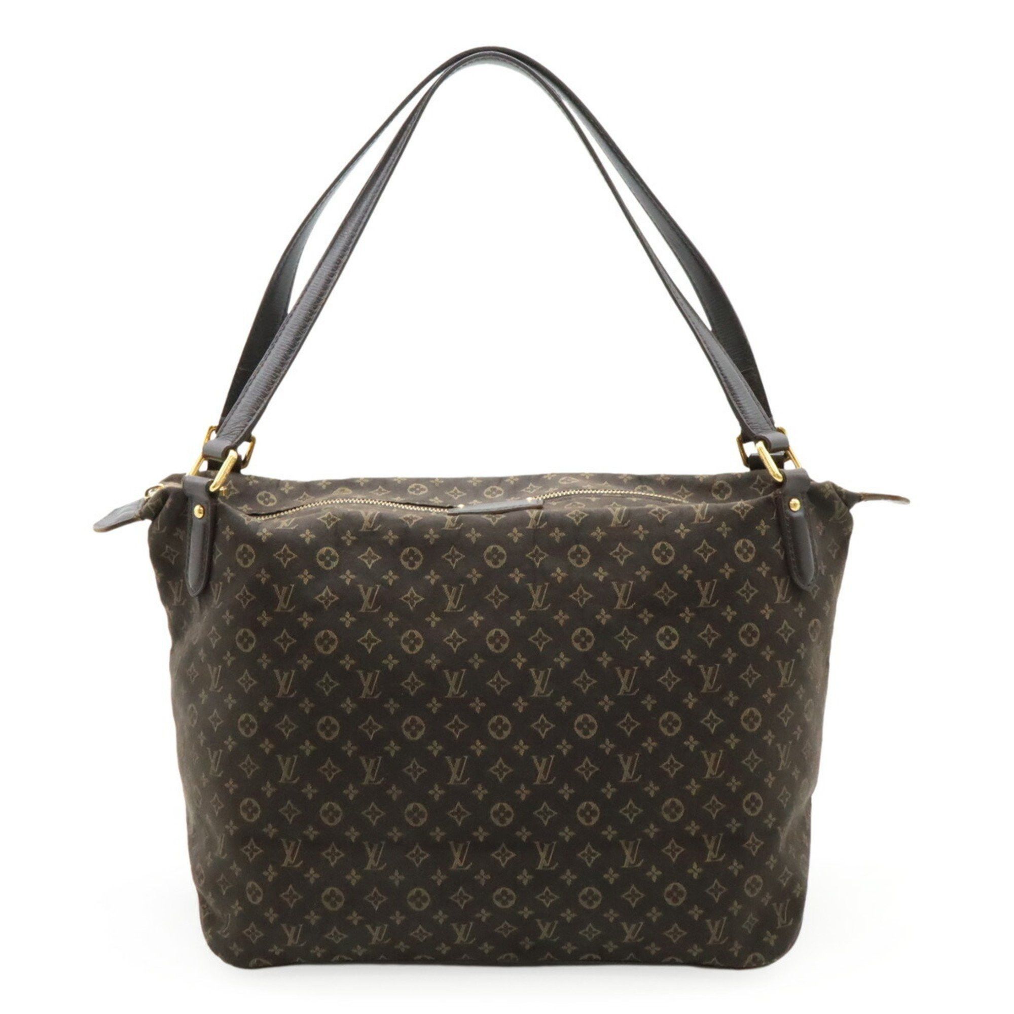 Louis Vuitton Monogram Idylle Ballade MM Tote Bag Shoulder Fuzan Brown Dark M40570