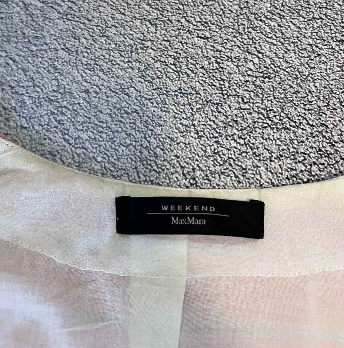 Weekend Max Mara Weekend Max Mara Pink Cropped Silk-Cotton Blazer Jacket 36 Size S / US 4 / IT 40 - 9 Thumbnail