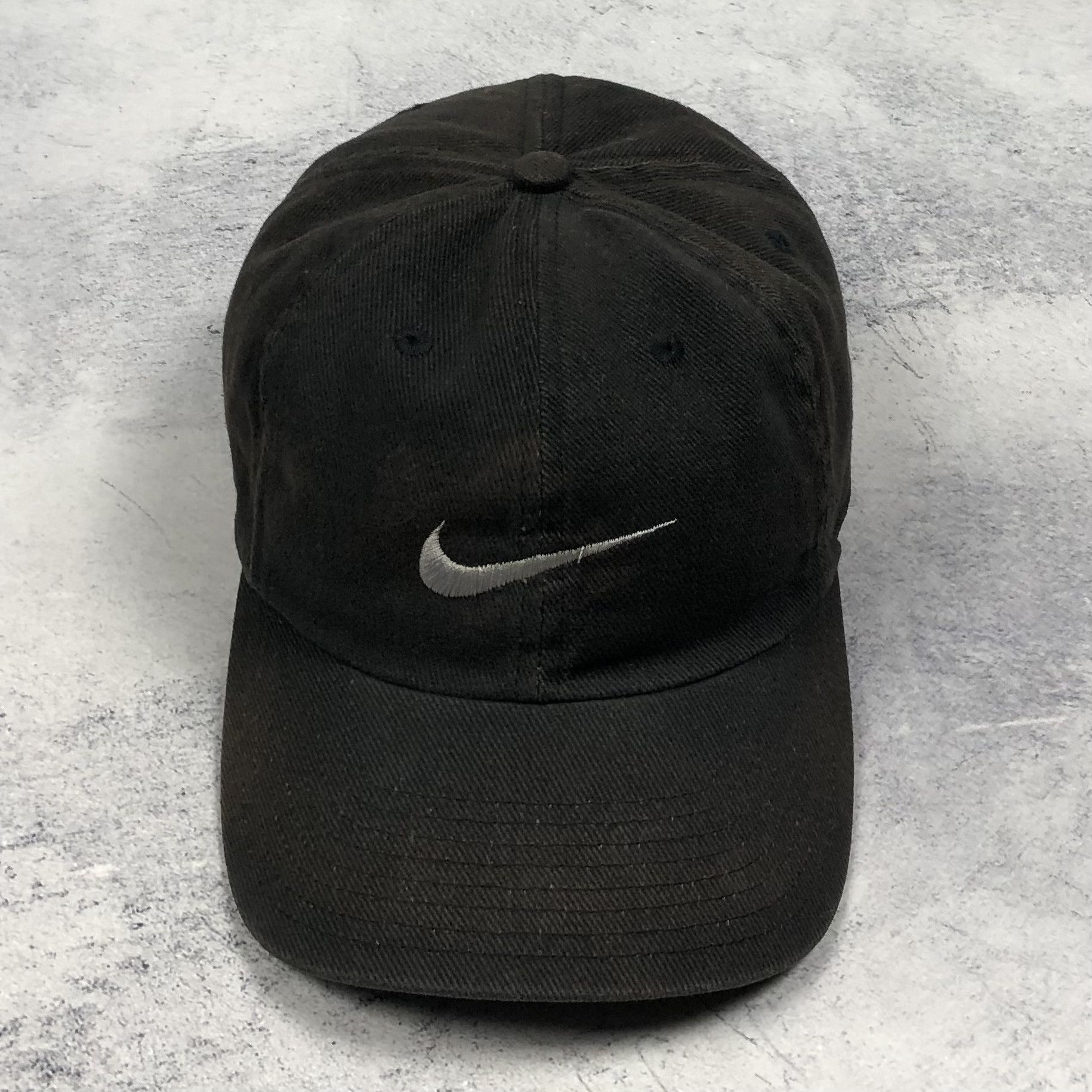 Nike Vintage 90s Nike Cap Sun Faded Size ONE SIZE - 2 Thumbnail