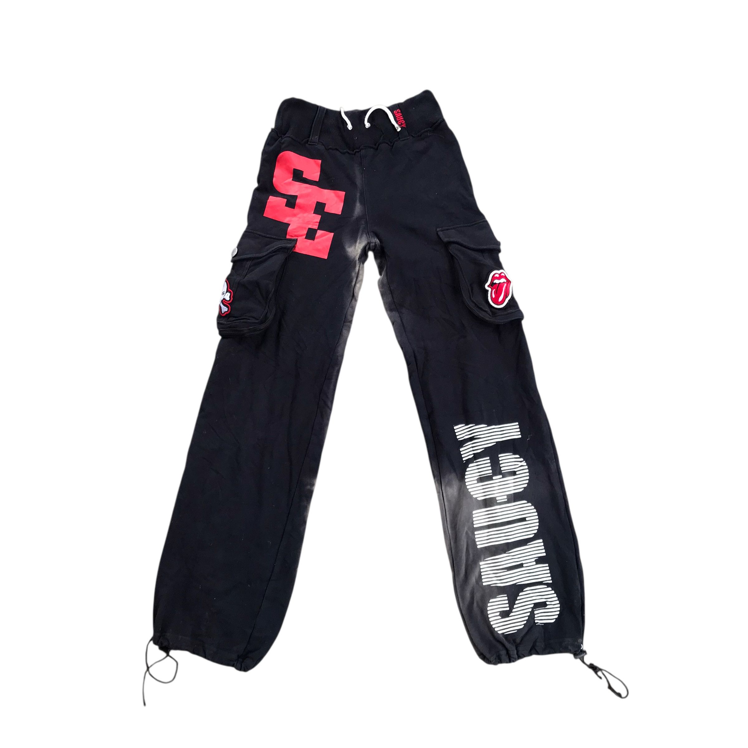 Infinite Archives Rare Vintage Saucy Tactical Pocket Jogger pants Sun Faded Size 26" / US 2 / IT 38 - 1 Thumbnail