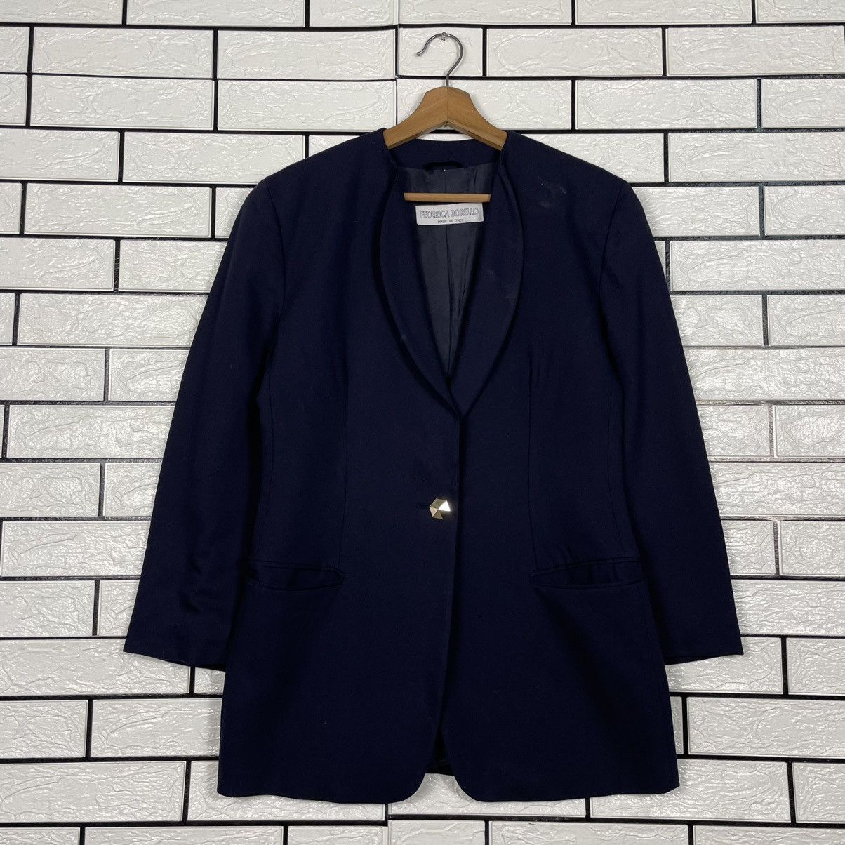 Other Federica Borello Wool Jacket Size M / US 6-8 / IT 42-44 - 1 Thumbnail