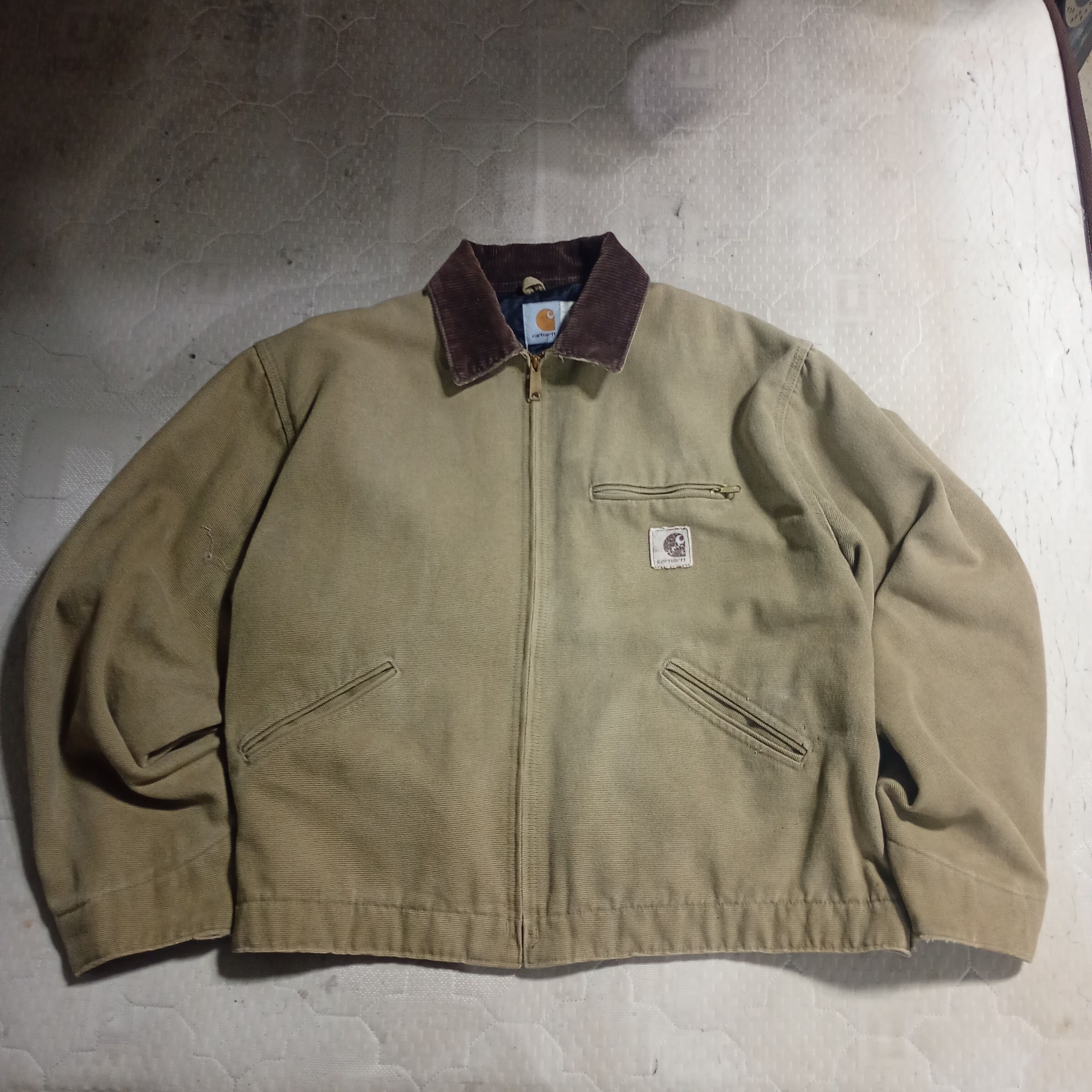 Carhartt × Vintage 90s Carhartt JB105 black detroit jacket sz XL
