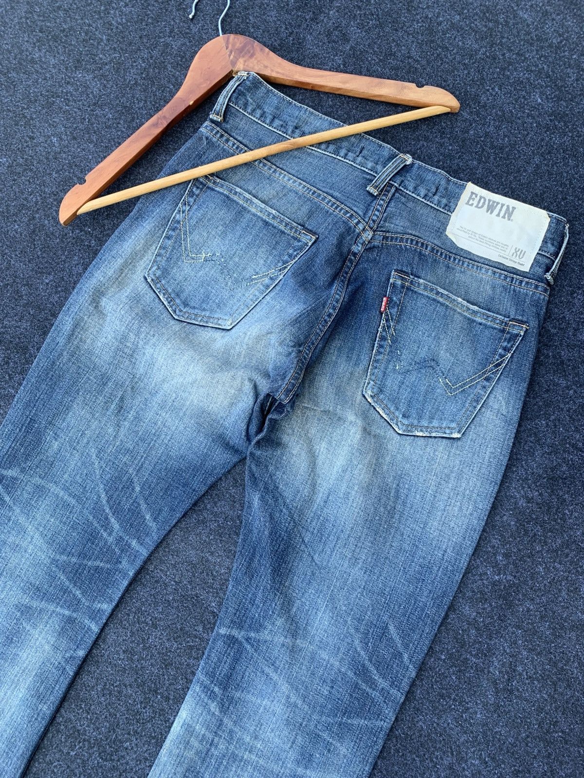 Edwin 𝗙𝗟𝗔𝗥𝗘 EDWIN EXCLUSIVE VINTAGE MODEL XV. (20) Size US 30 / EU 46 - 3 Thumbnail