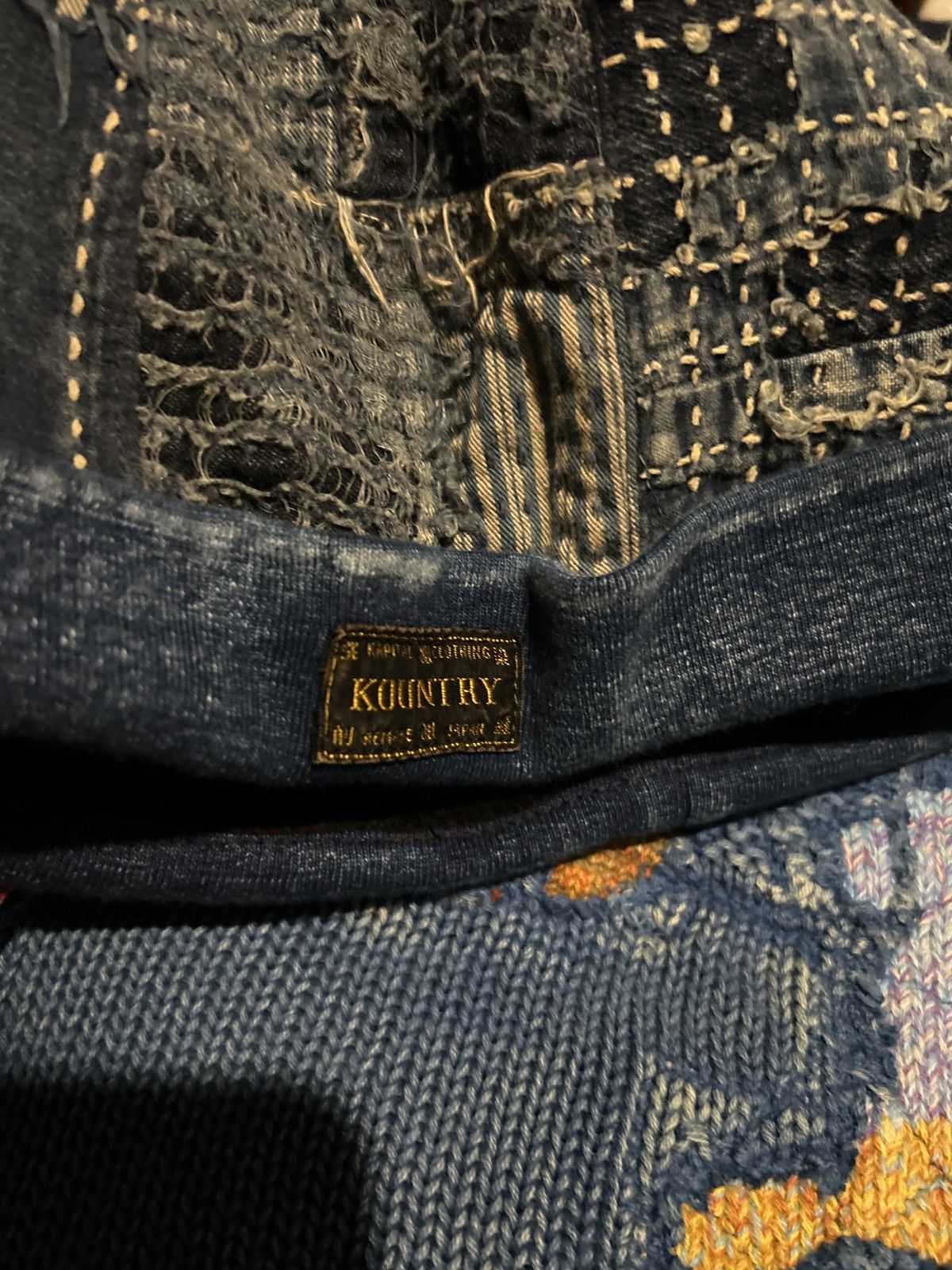 Kapital Kapital kountry boro sashiko patchwork beanie cap Size ONE SIZE - 6 Thumbnail