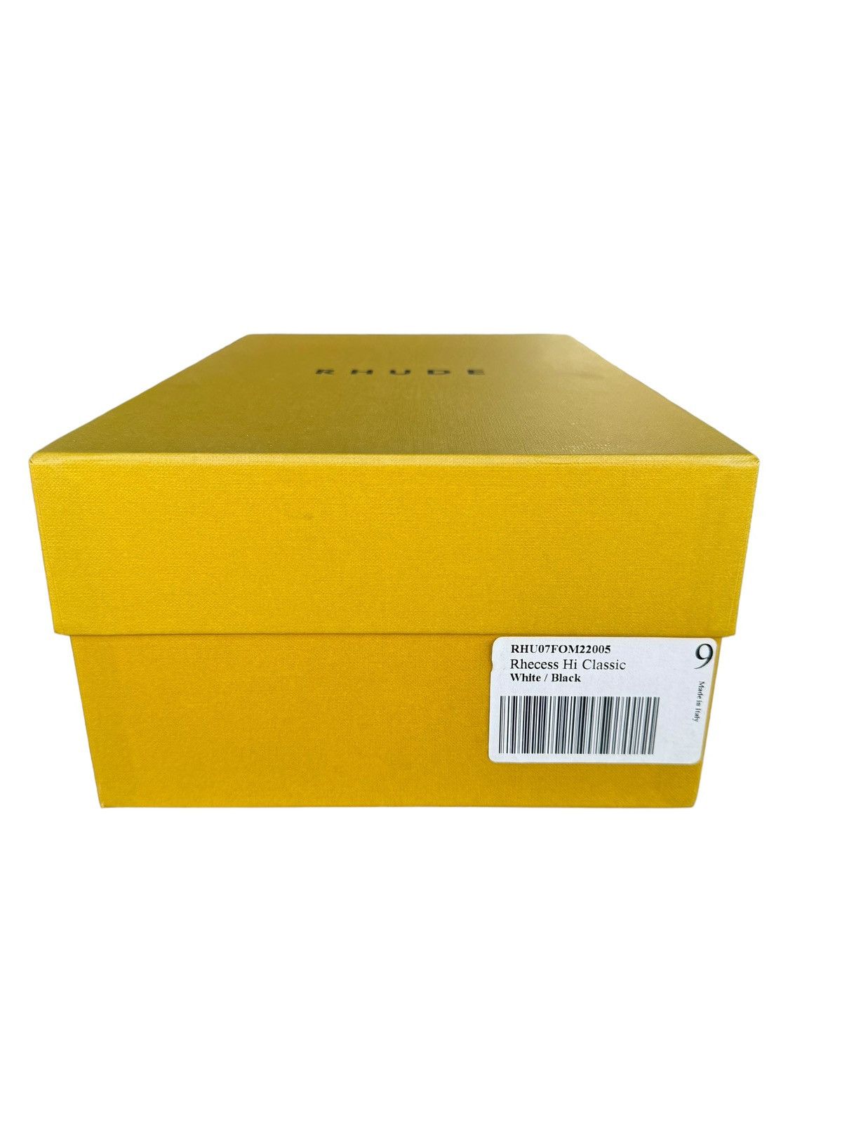 Rhude $640 HELL YEAH Rhecess Vintage Distressed Hi Sneaker Leather Size US 9 / EU 42 - 6 Thumbnail