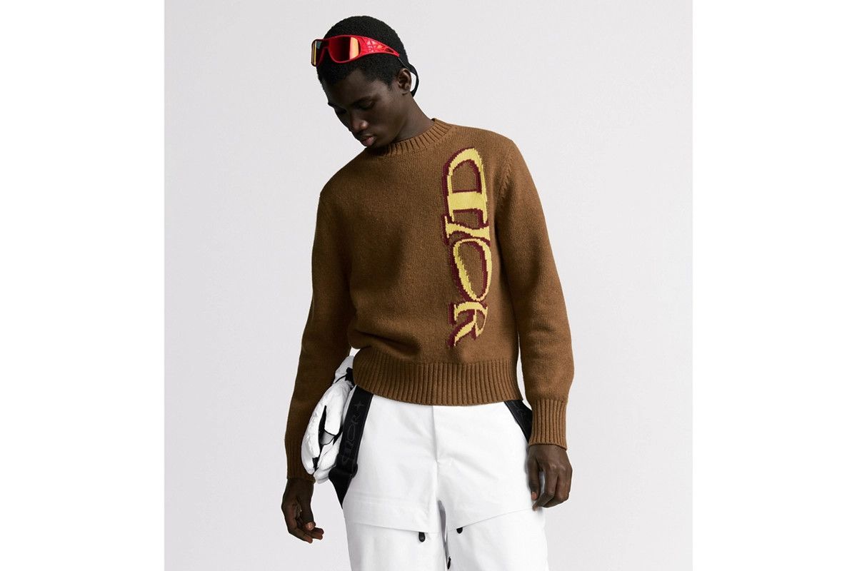 Dior o1bcso1str0326 Lewis Hamilton Sweater in Brown Size US XL / EU 56 / 4 - 3 Thumbnail