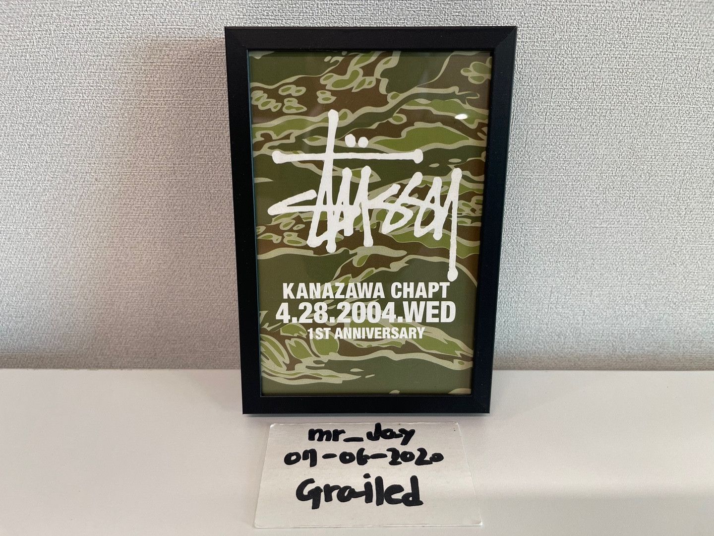 Stussy Stussy KANAJAWA CHAPT art Postercards 2004 Size ONE SIZE - 3 Thumbnail