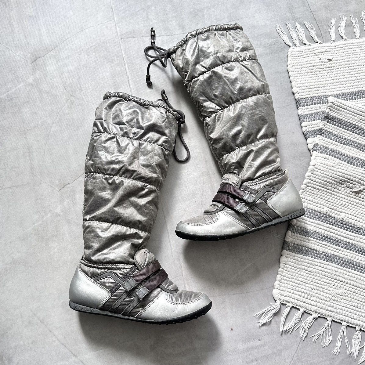 00s Replay Puffer Boots Shoes Margiela Bikkembergs Vibe