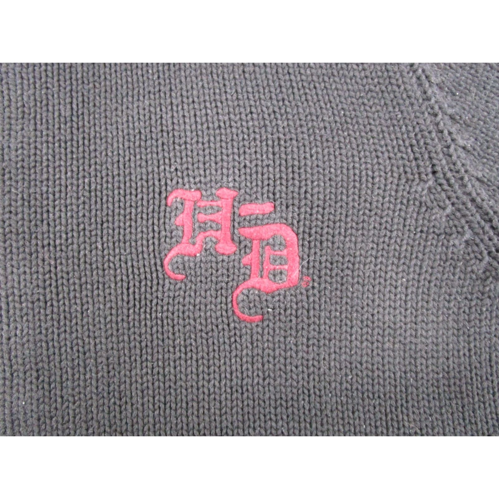 Harley Davidson Harley-Davidson Womens Full Zip Sweater Size XL / US 12-14 / IT 48-50 - 2 Thumbnail