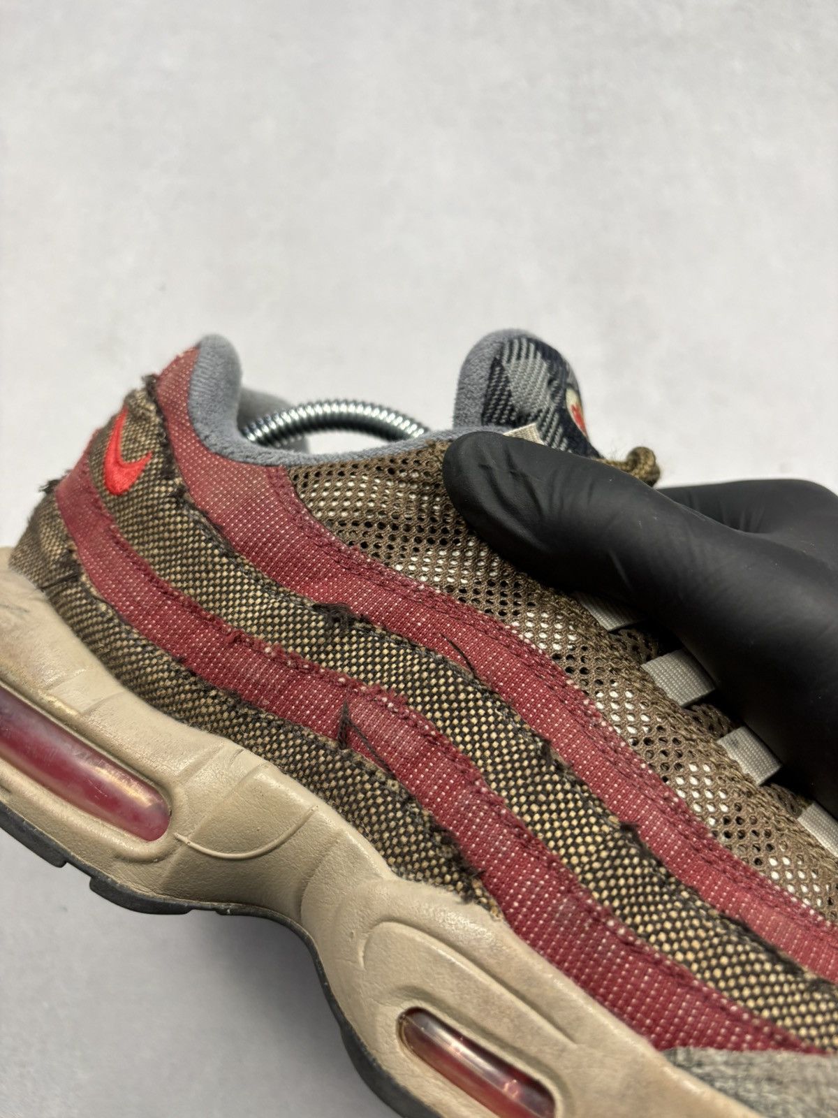 Nike Nike Air Max 95 Freddy Krueger Horror Distressed Sneakers 41 Size US 8 / EU 41 - 11 Thumbnail