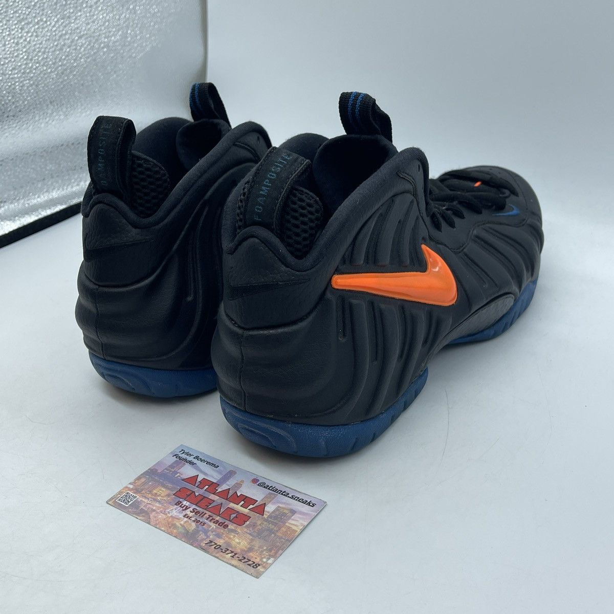 Nike Air foamposite pro knicks Size US 8.5 / EU 41-42 - 5 Thumbnail