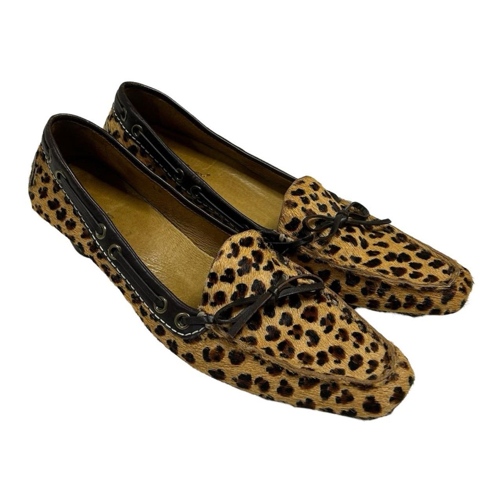 Eddie Bauer Cheetah print kitten heels Eddie Bauer sz 7 pony / calf hair Size US 7 / IT 37 - 2 Thumbnail