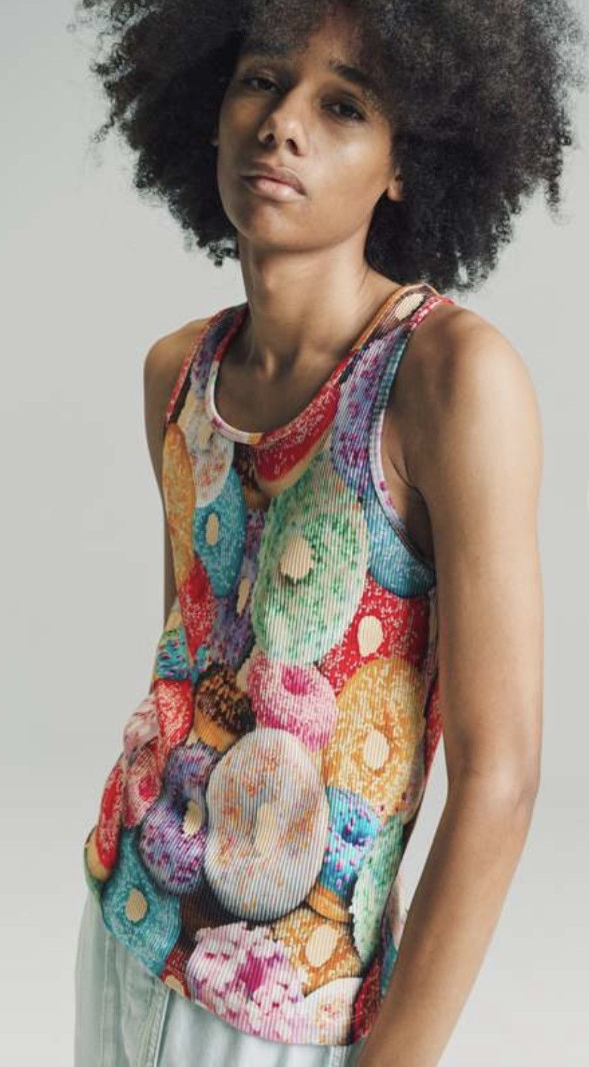 Loewe LOEWE COTTON RIBBED TANK TOP - DONUTS Size US XL / EU 56 / 4 - 1 Thumbnail